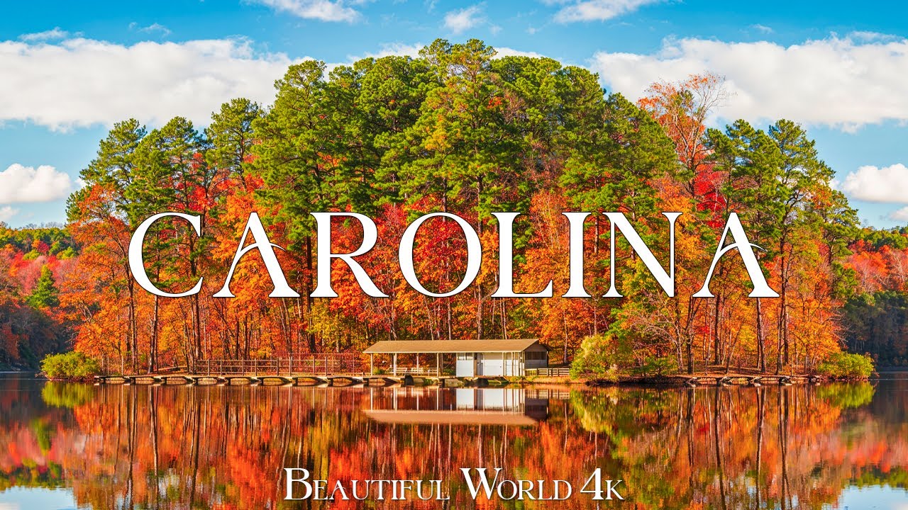 Carolina 4K - Spectacular Autumn Foliage, Peaceful Forests & Scenic Mountain Views - 4K UHD