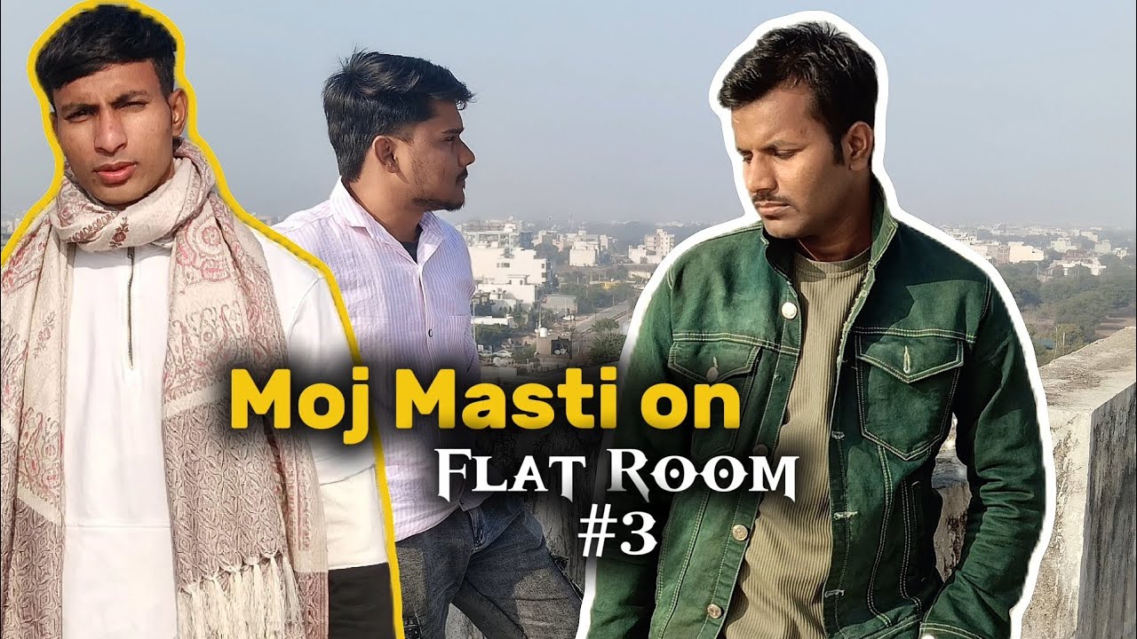 Moj Masti Dost Ke Flat Per // #minivlog #vlog #viral #nainvlog #vlog 