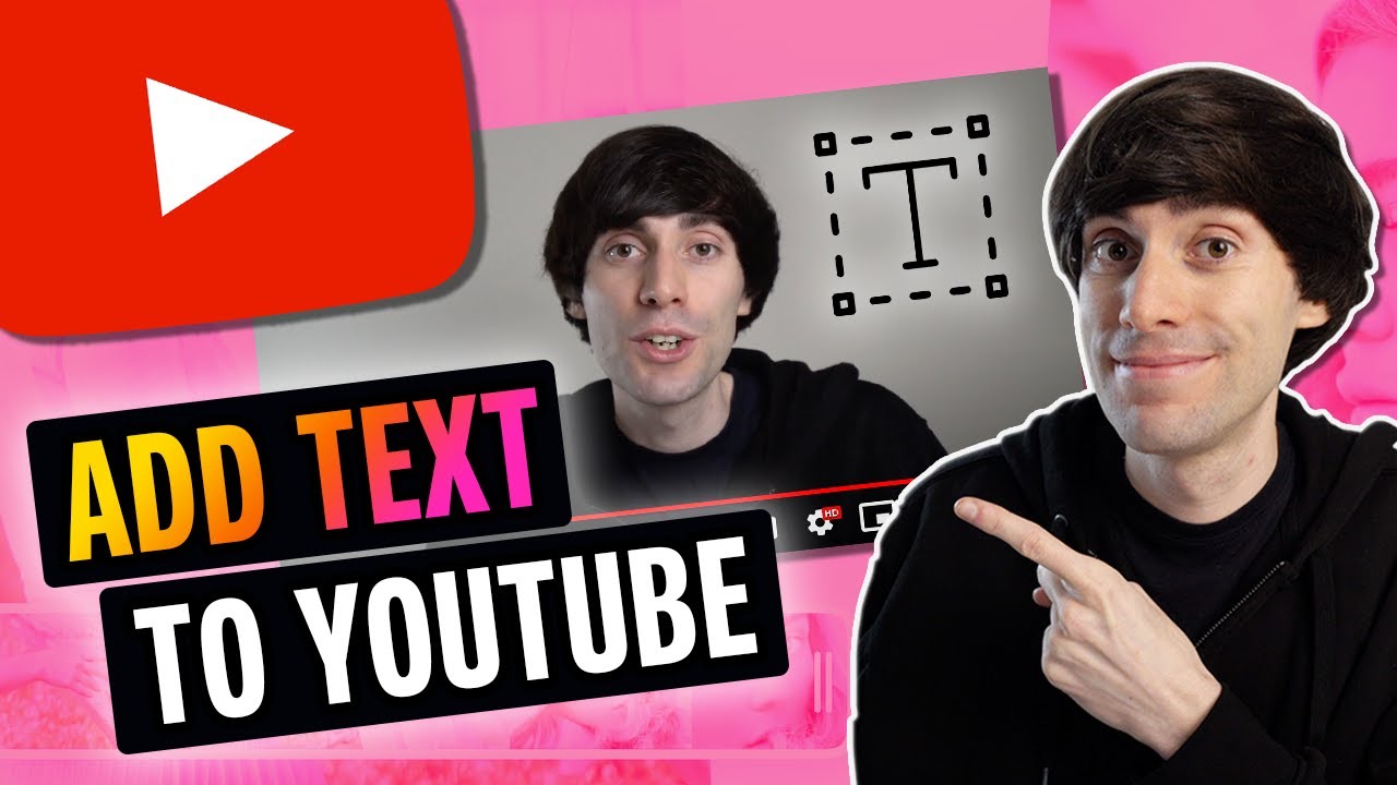 Как добавить текст в видео YouTube (легко)