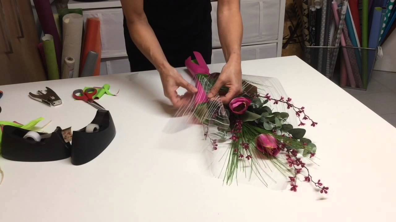 Packaging gift wrapping #wrapflowers