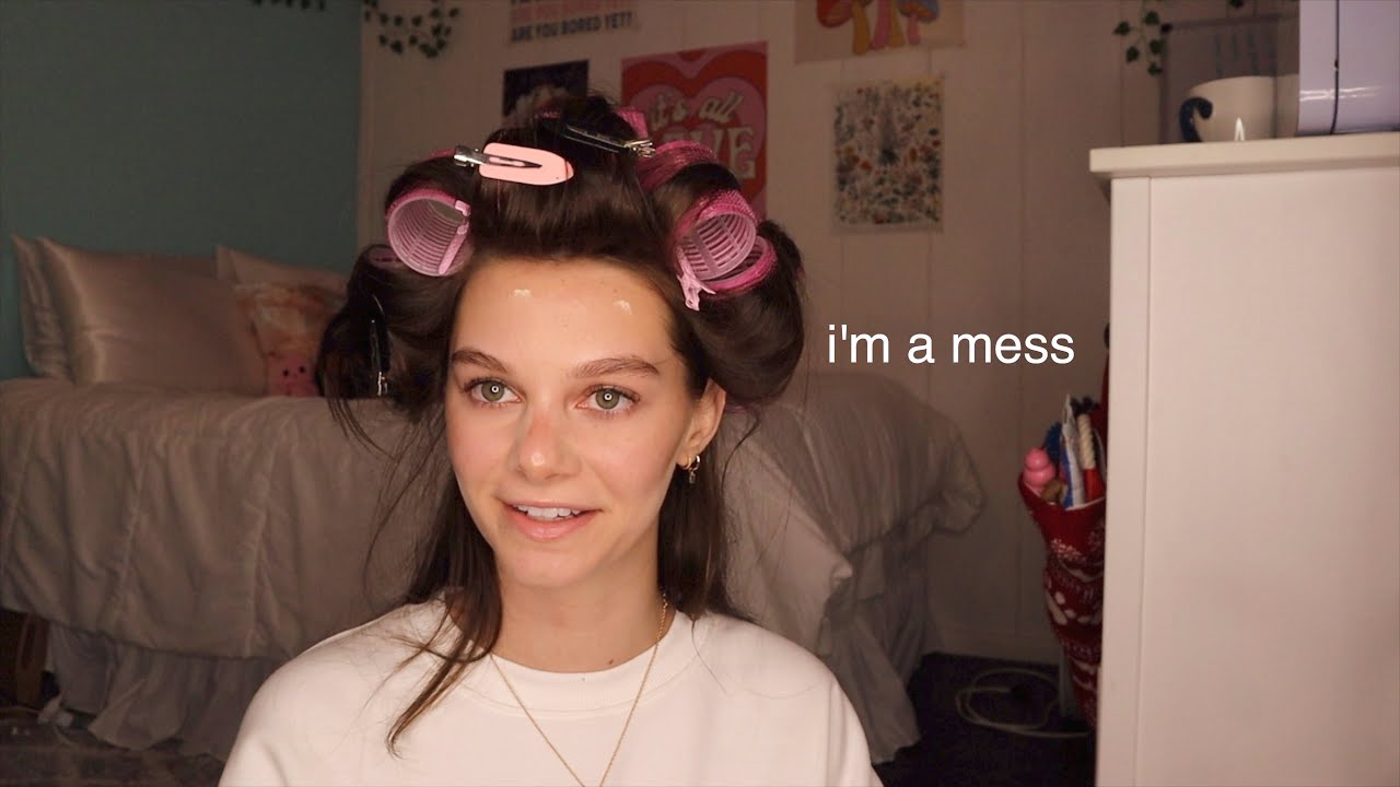grwm for christmas eve