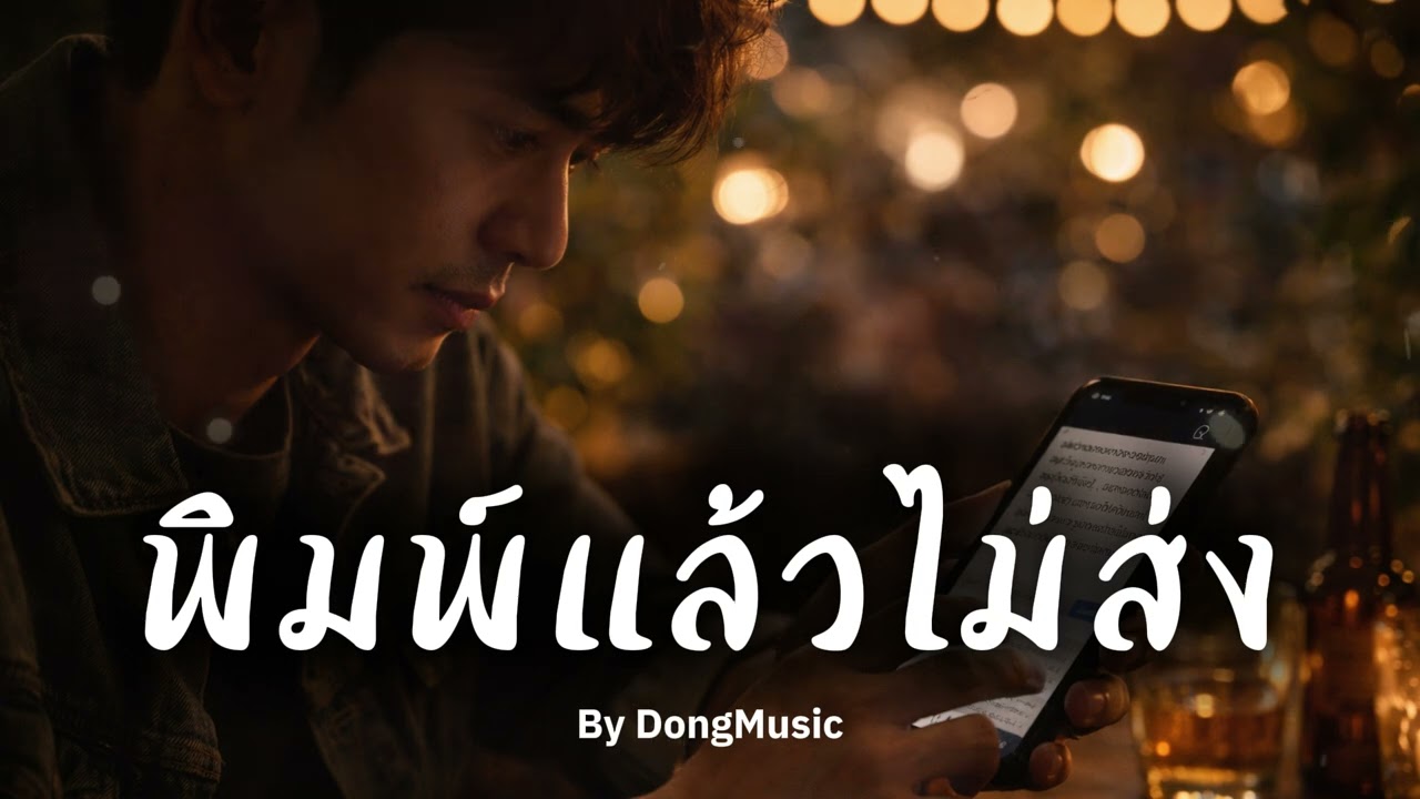 พิมพ์แล้วไม่ส่ง By DongMusic #Aimusic #suno #music #เพลง #lofi #hiphop #lofihiphop