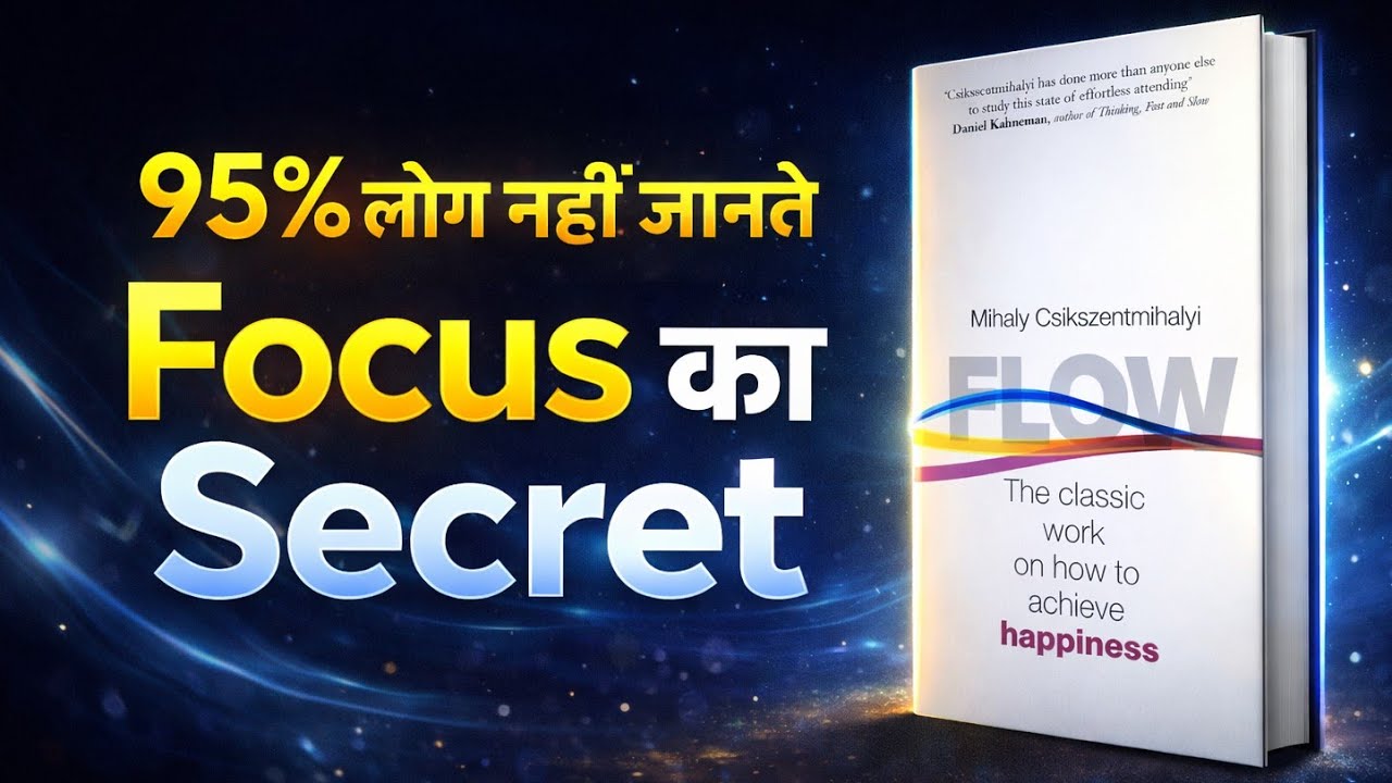 Flow State: Deep Focus का Secret | Real Happiness और Productivity कैसे बढ़ती है #summarygate