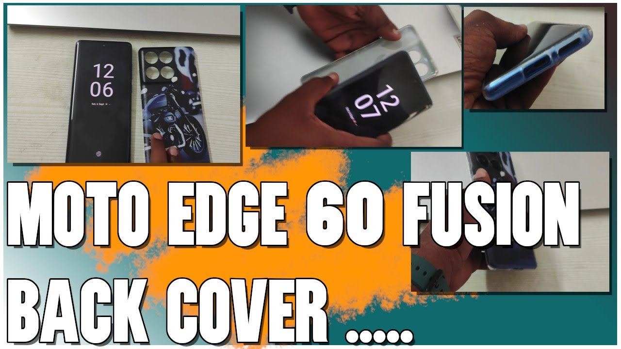 Moto Edge 60 Fusion Back Cover, How Is it ? Is It Worth ?