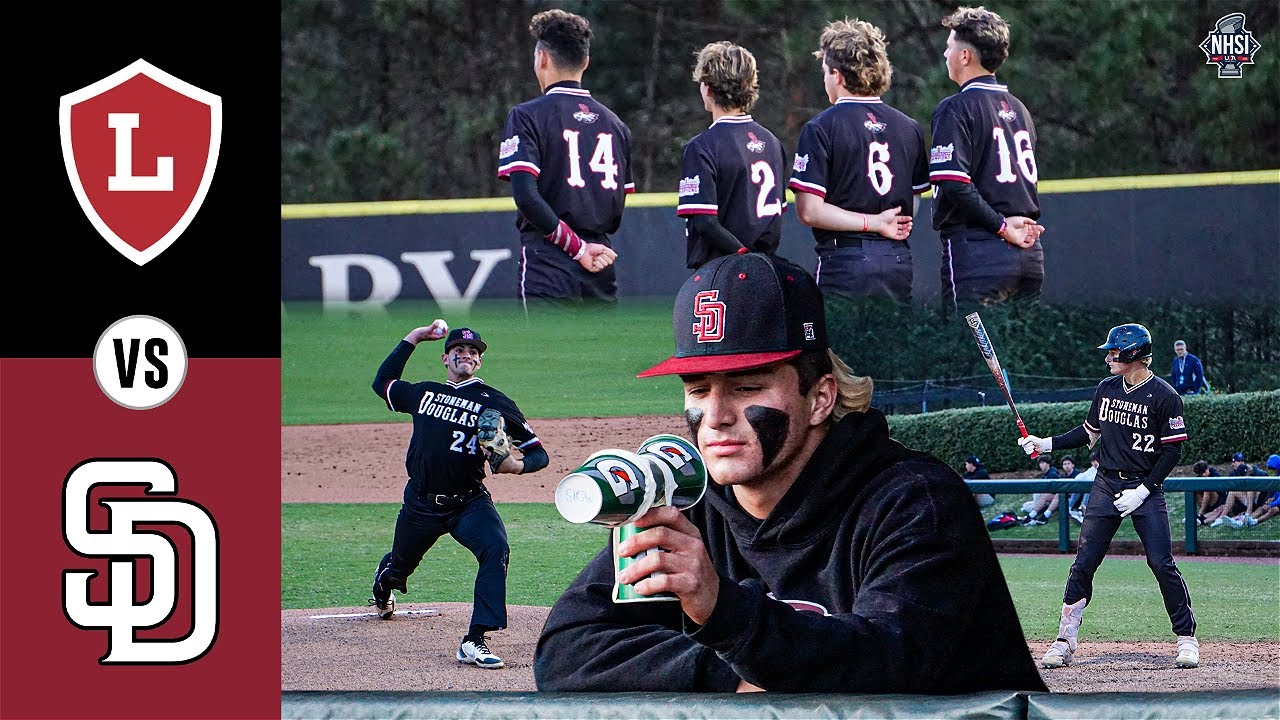 BATTLE OF THE DRAFT PICKS | Stoneman Douglas vs Orange Lutheran | 2022 NHSI Semifinals
