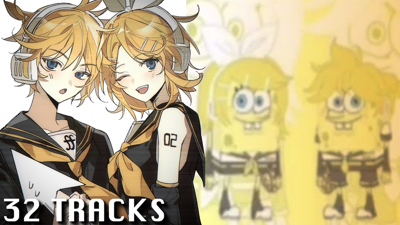 A Kagamine Len & Rin playlist for Banana & Orange devouring