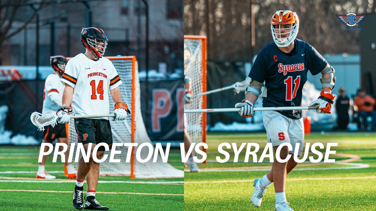 Princeton TAKES DOWN Syracuse | College Lacrosse Highlights