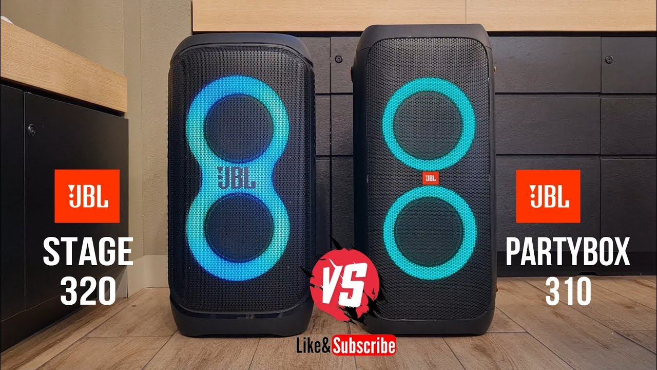 JBL Stage 320 vs Partybox 310 💥 battle of JBL middleweight🔥