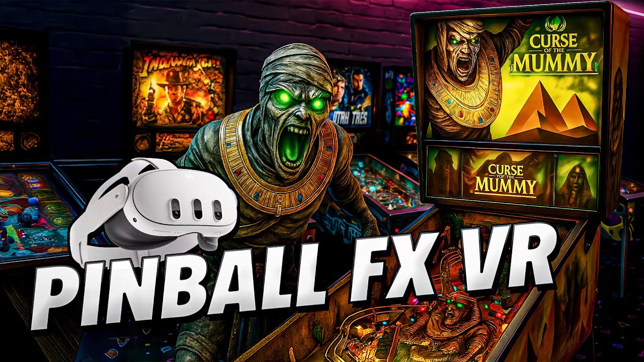 Pinball FX VR — Игровой процесс Meta Quest 3 | Первые минуты [Без комментариев]