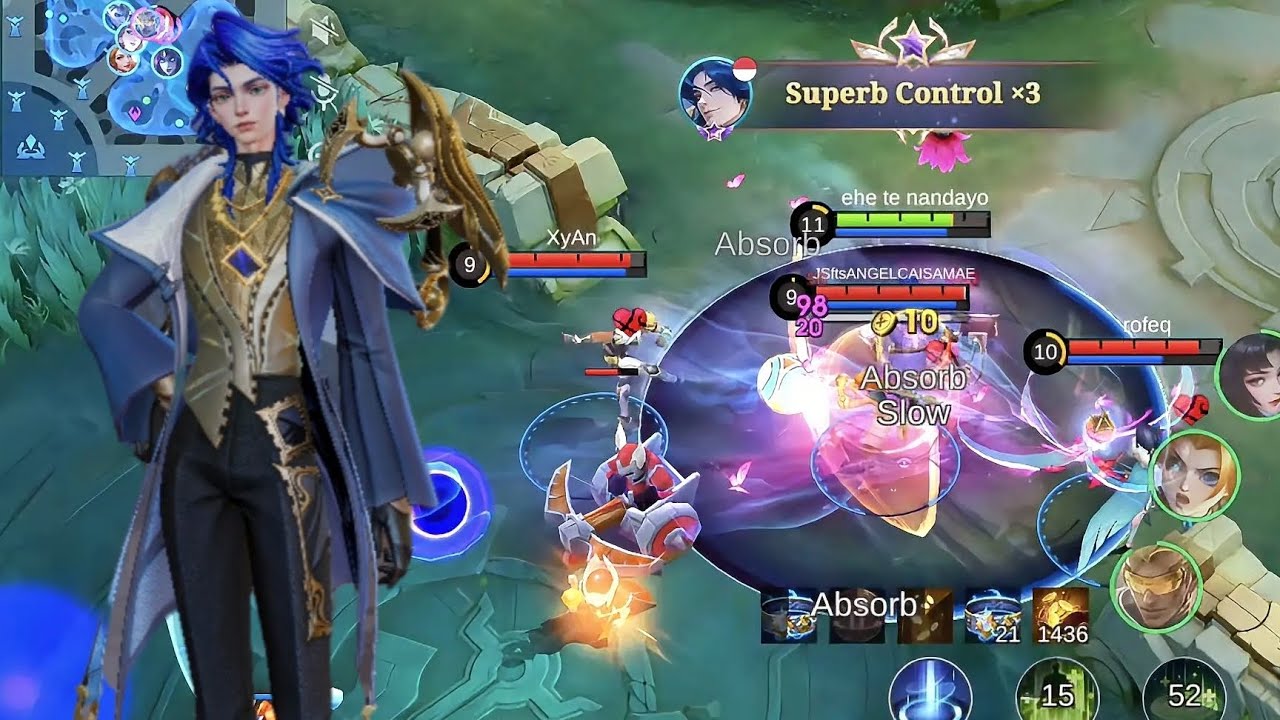 FIRST GAMEPLAY!! NEW SUPPORT MARCEL MOBILE LEGENDS