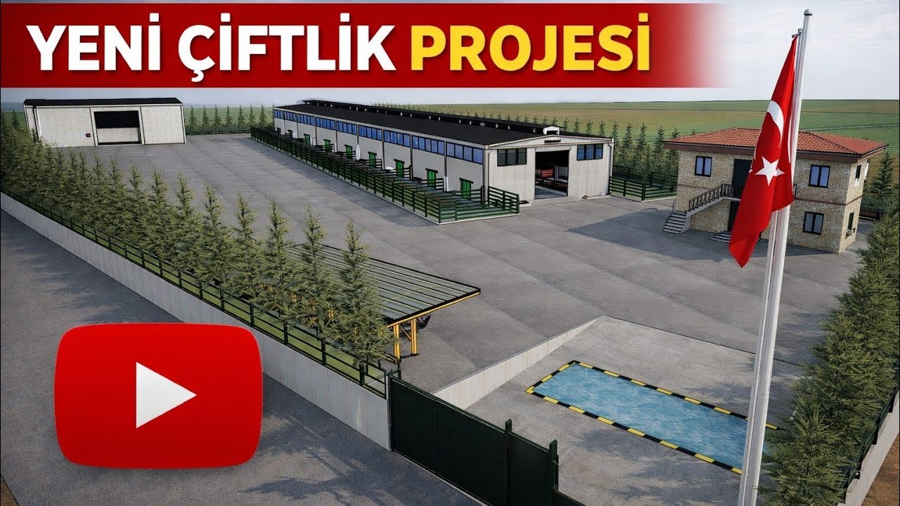 ÇİFTLİK EKSPERİ - EN YENİ BESİ ÇİFTLİĞİ PROJESİ - #besicilik #hayvancılık #ızgaralısistem