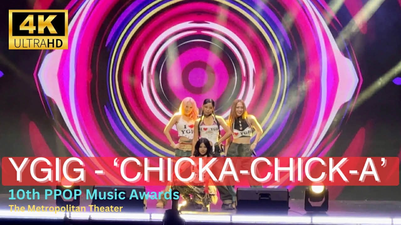 [FANCAM] YGIG - 'Shaba Shaba + Chicka-Chick-A&rsquo; Performance at 10th PPOP Music Awards