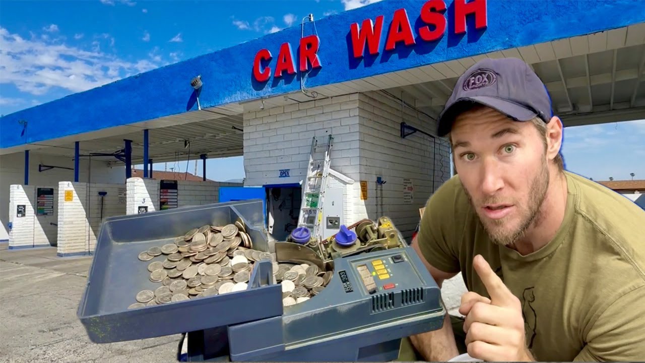 Day 3 renovating my new Car Wash | Money count | Competition | WIN $$
