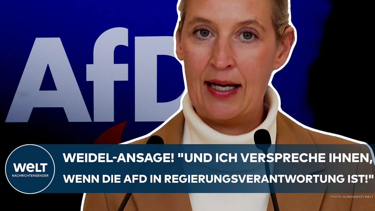 DEUTSCHLAND: Weidel-Ansage! 