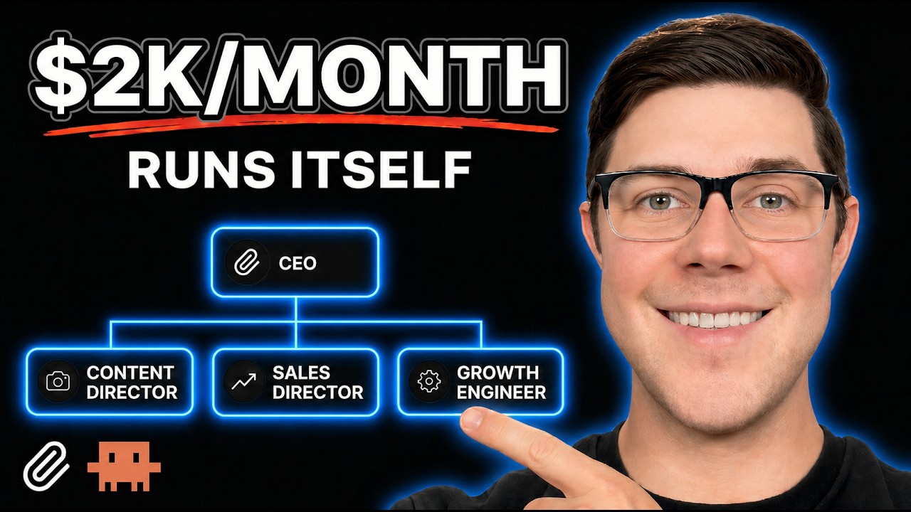 I Built a Team of AI Agents That Run My $2K/Month Newsletter Business (Paperclip AI)