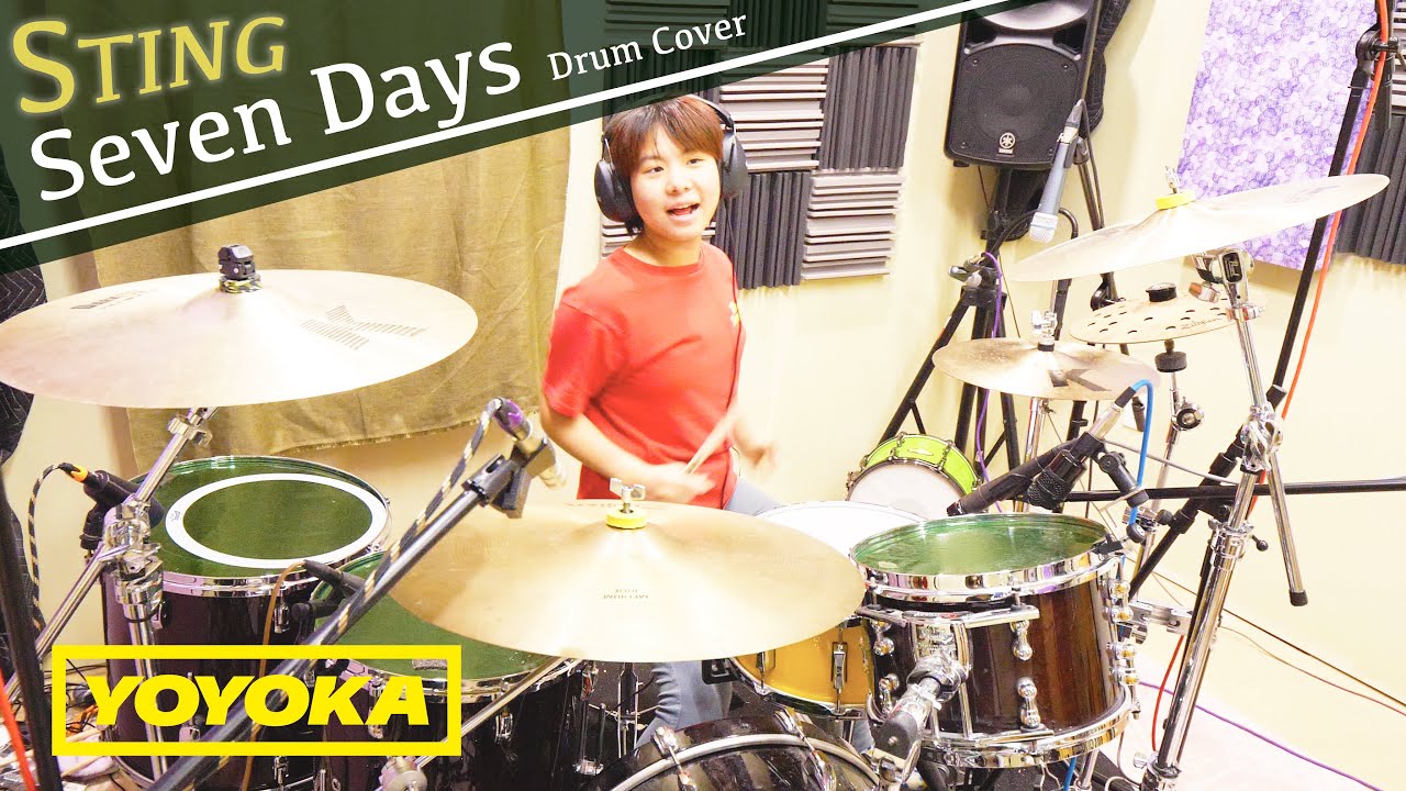 Sting - Seven Days / Drum Covered by YOYOKA