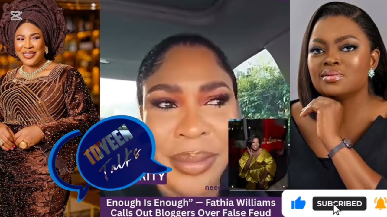 ACTRESS FATHIA BALOGUN DON WARN BLOGGERS OVER HER FIGHT WITH HER FELLOW ACTRESS, FUNKE AKINDELE 