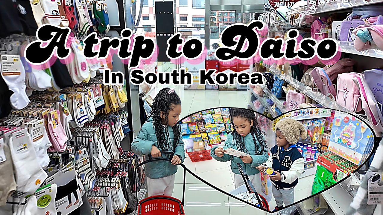 DAISO SHOPPING IN SOUTH KOREA