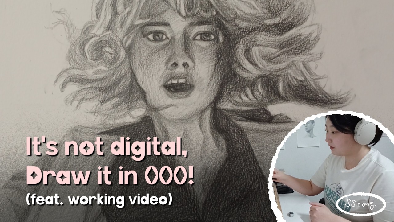 It's not digital, Draw it in 000!(feat. working video)