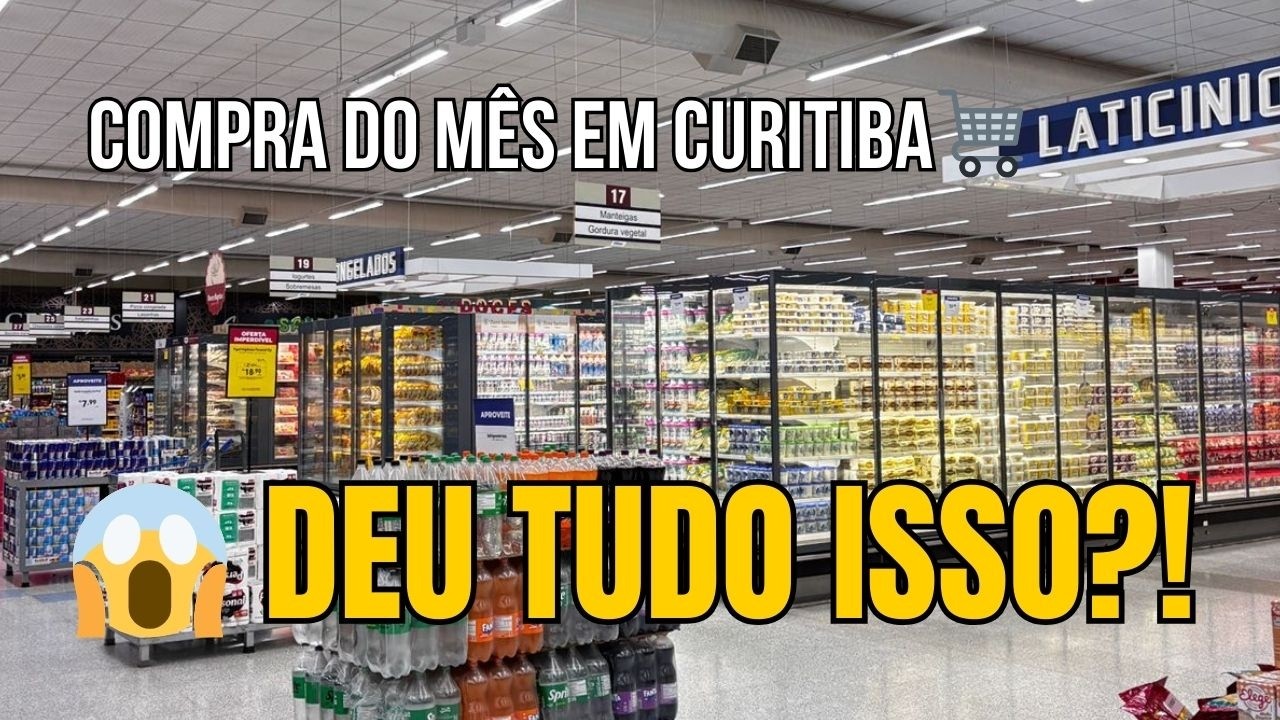 Compra do Mês em Curitiba 2026 🛒 Preços Atualizados do Supermercado