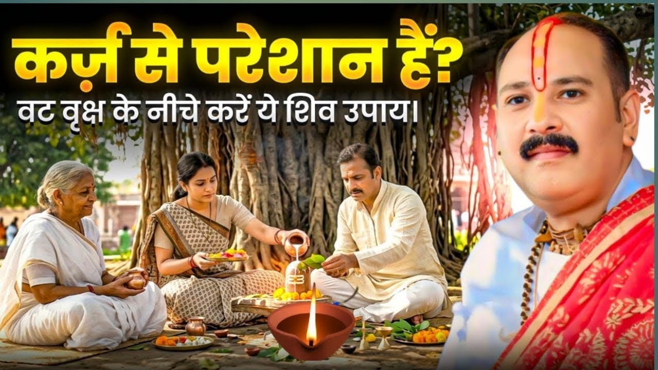 कर्ज़ से परेशान हैं? वट वृक्ष के नीचे करें ये शिव उपाय। @panditpradeepmishraofficial