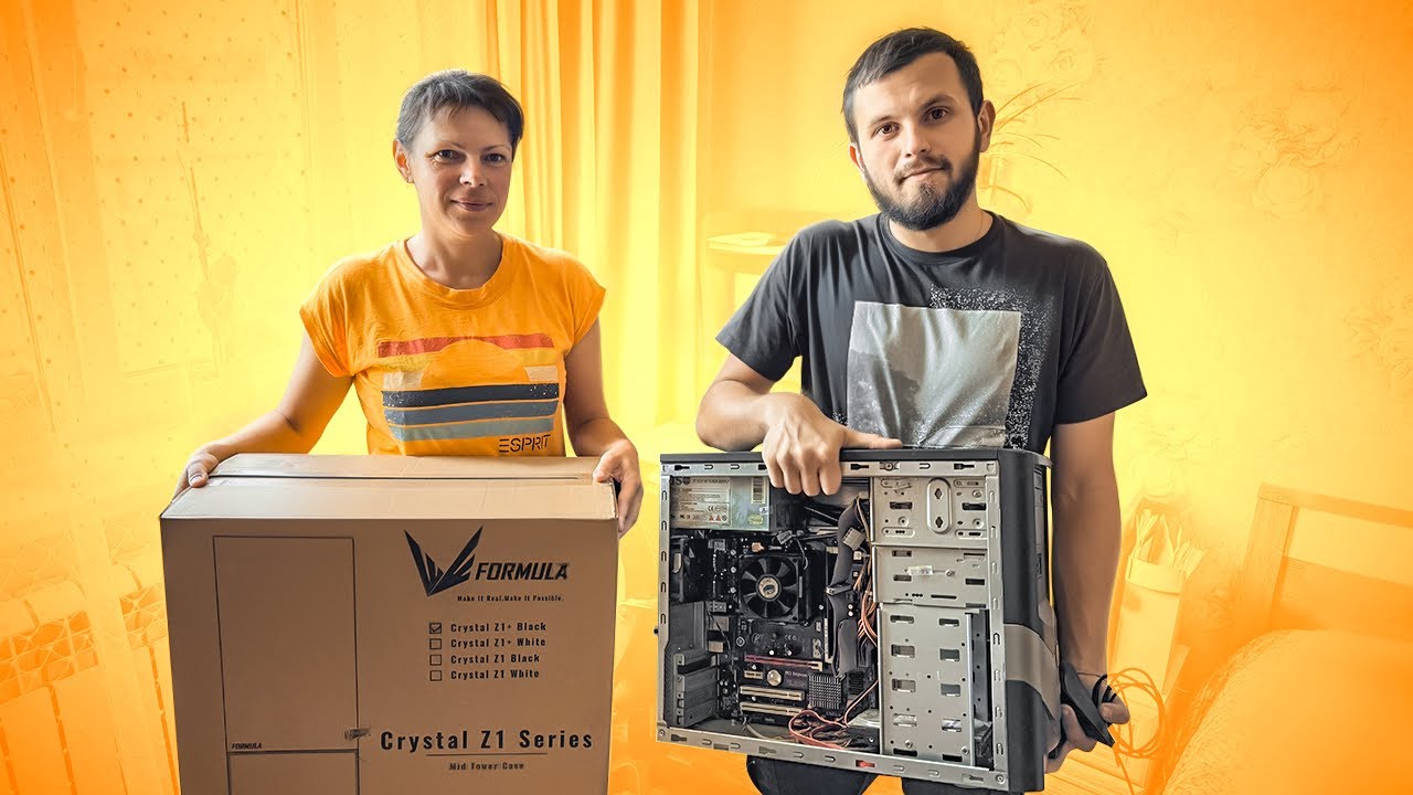 У Русланы сломался очень старый ПК, а Денис решил помочь! 🙏