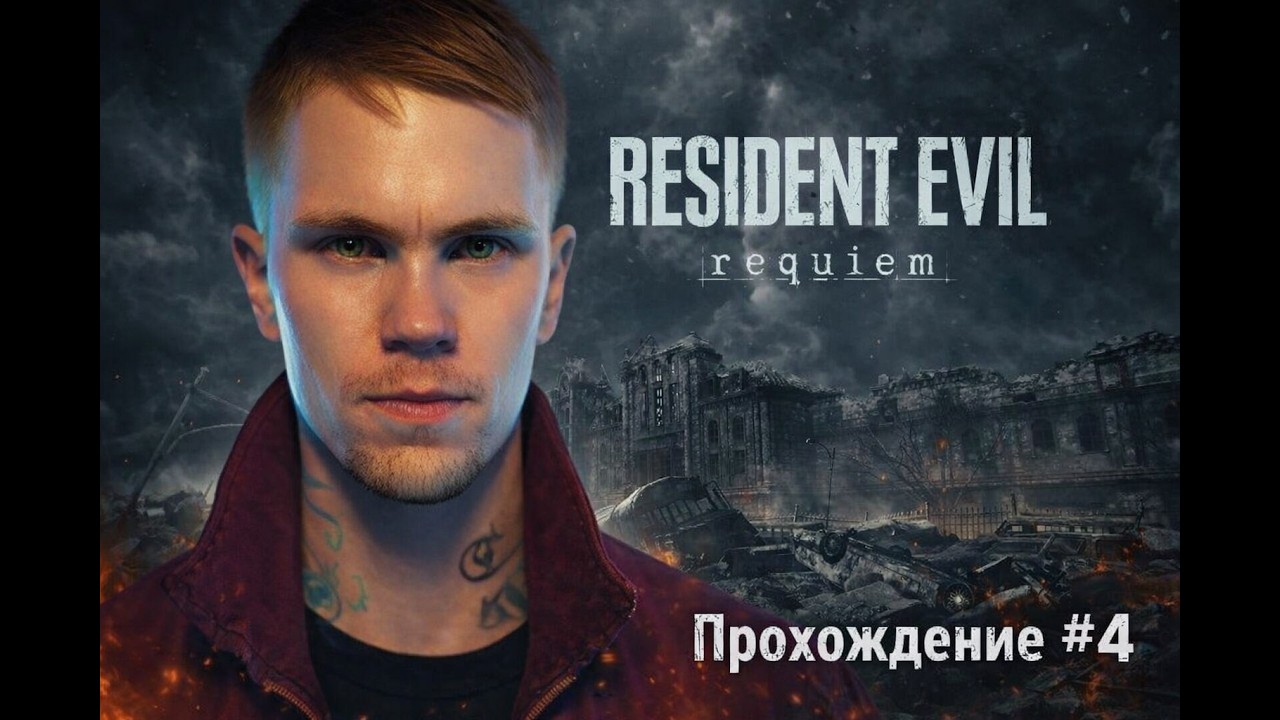 Смотрим новинку Resident Evil Requiem стрим прохождение #4 ФИНАЛ
