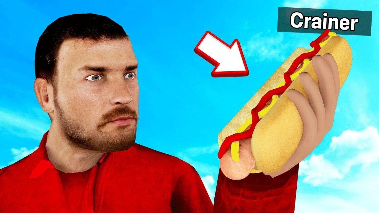 I HID As A HOT DOG And Almost Got EATEN! (Gmod Prop Hunt)