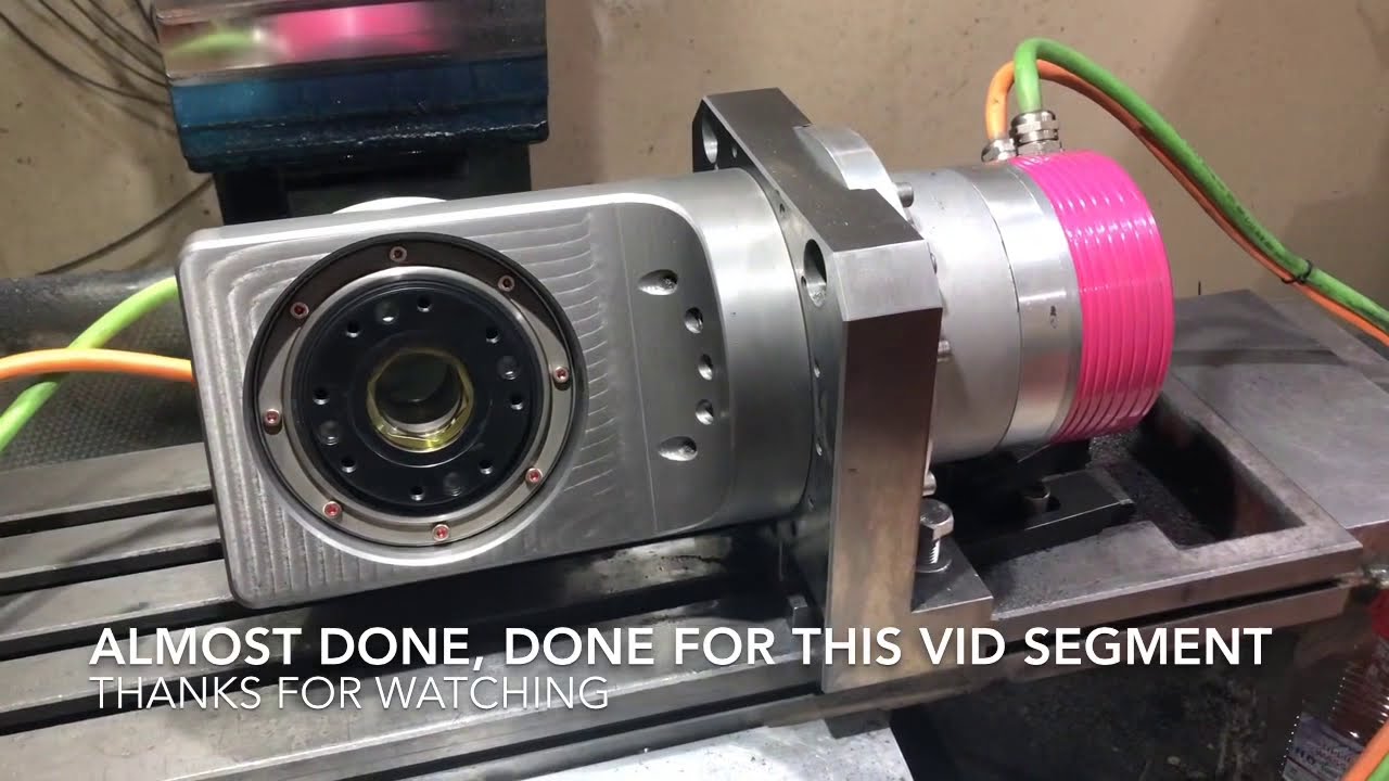 4 and 5 axis CNC Harmonic Drive Build part 3 - 5th Axis