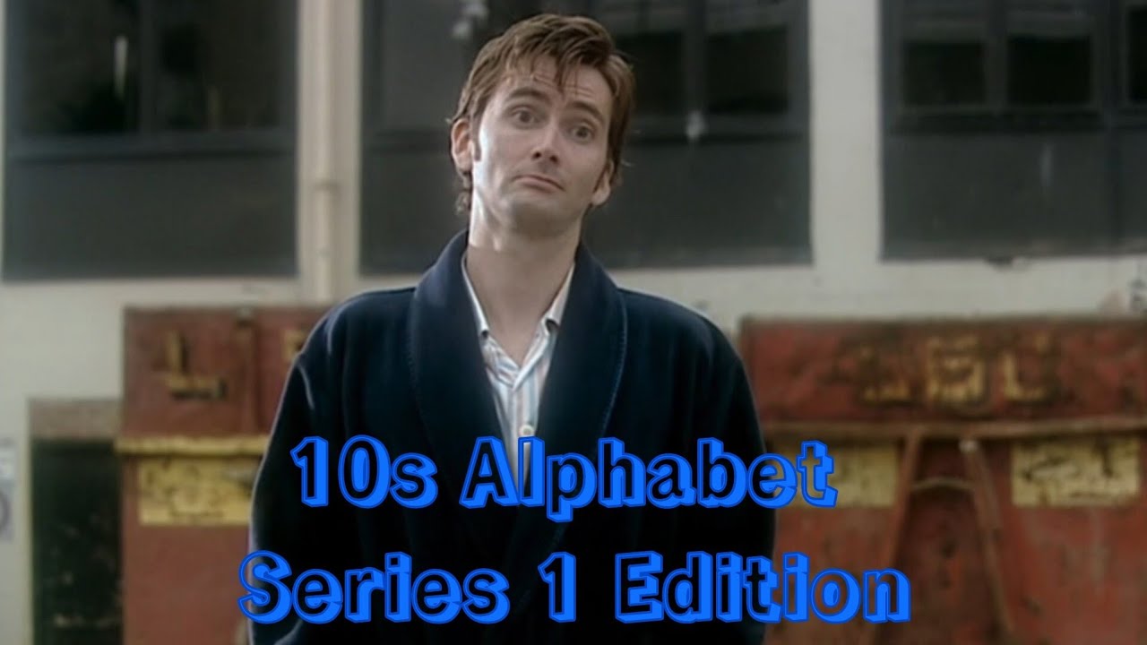 10th Doctors Alphabet Series 1 Edition! #doctorwho #davidtennant #tenthdoctor #alphabet 