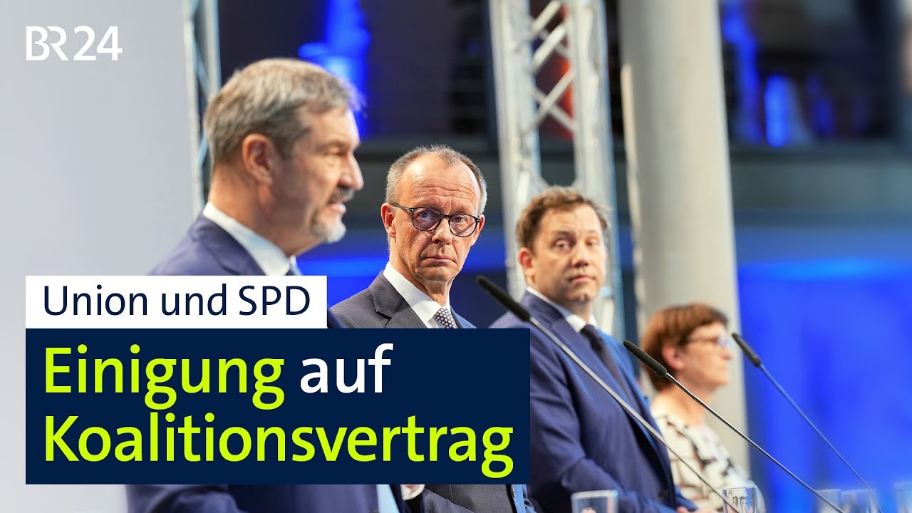 Einigung auf Koalitionsvertrag | BR24