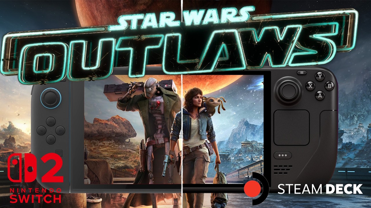 Star Wars Outlaws — Switch 2 vs Steam Deck Full Performance Test