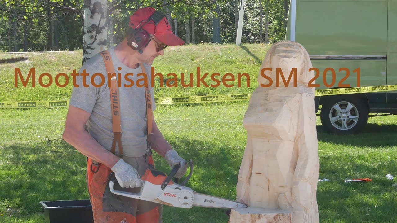 Moottorisahauksen SM 2021 Suomussalmi