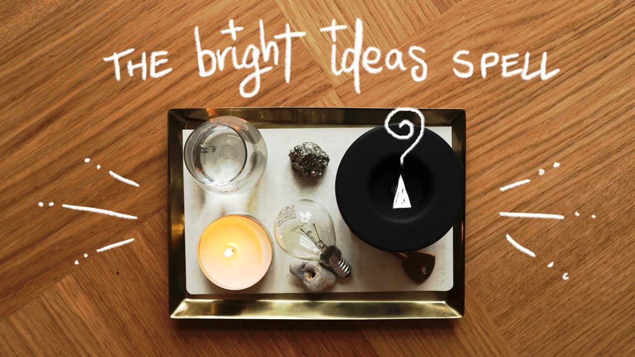 bright ideas spell ⚡️for story solutions & creative blocks