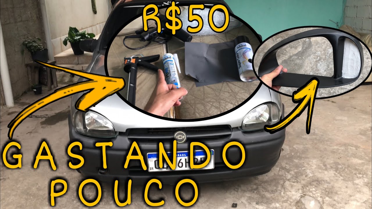 FAROL MÁSCARA NEGRA NO CORSA! FÁCIL, CONFIRA!