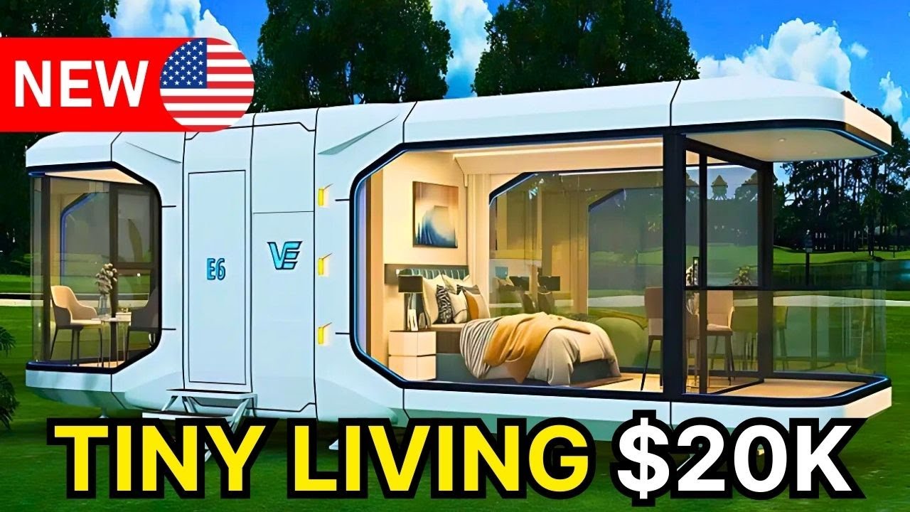 Capsule Homes In The US For $20,000