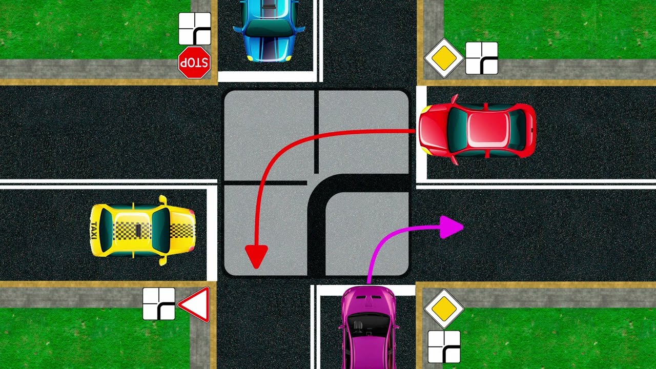 🚘 Главная дорога с поворотом: ловушка для водителей