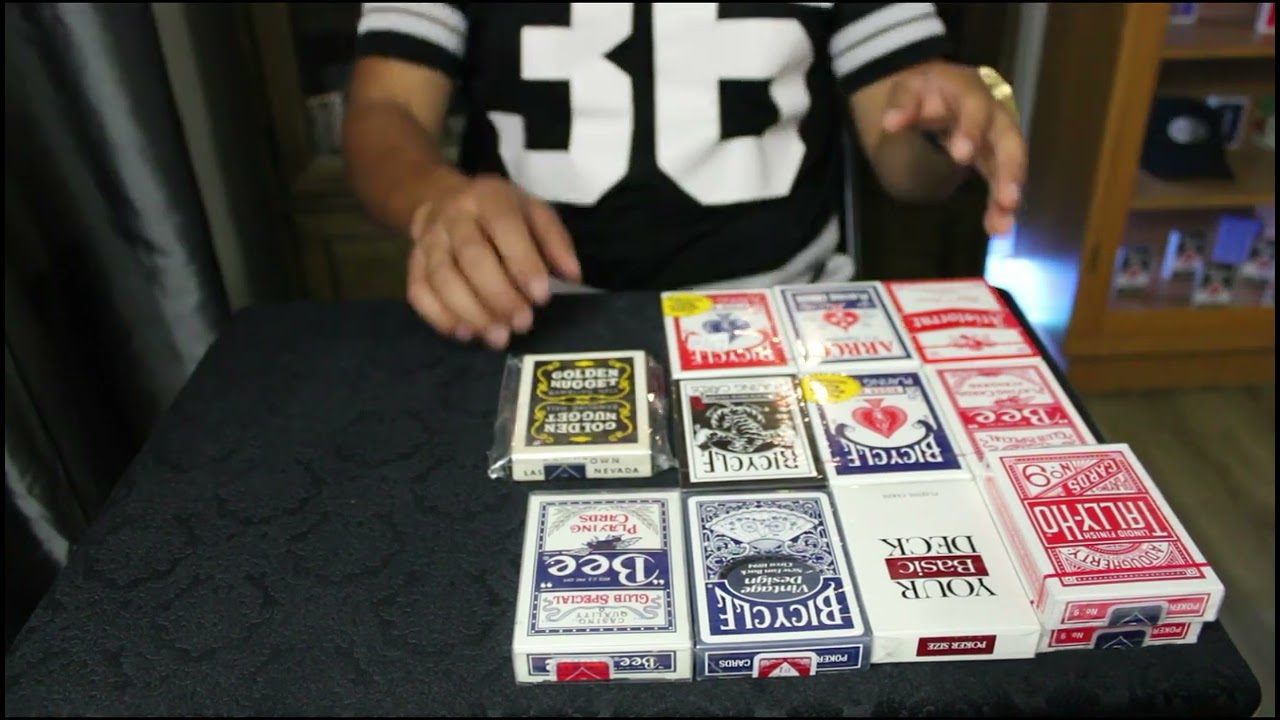 Playing Card Unboxing!! (Mystery Cincinnati Ohio Brick)