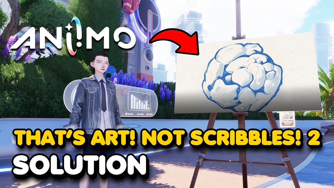 Aniimo - That's Art! Not Scribbles! 2 Quest Solution
