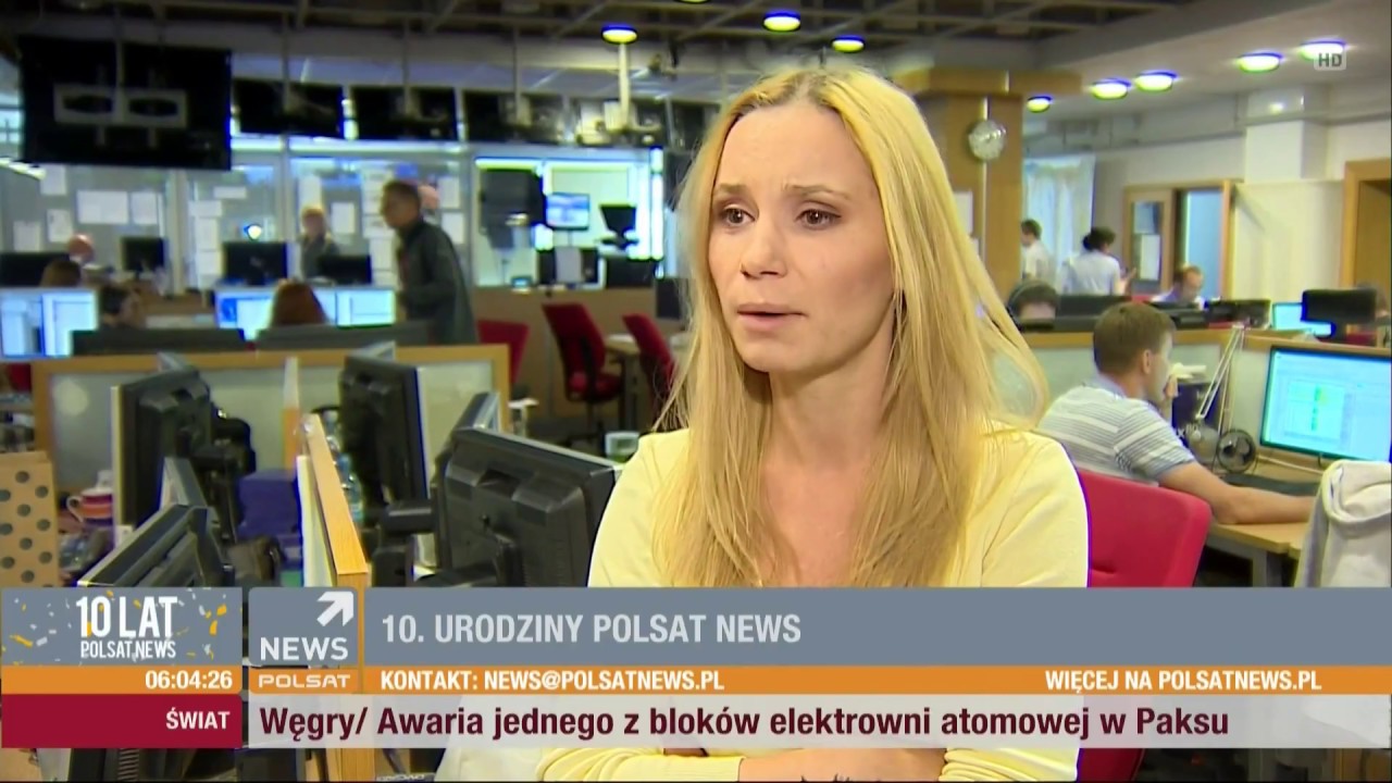 Polsat News - Nowy dzień z Polsat News (7.06.2018r.) 10 lat Polsat News