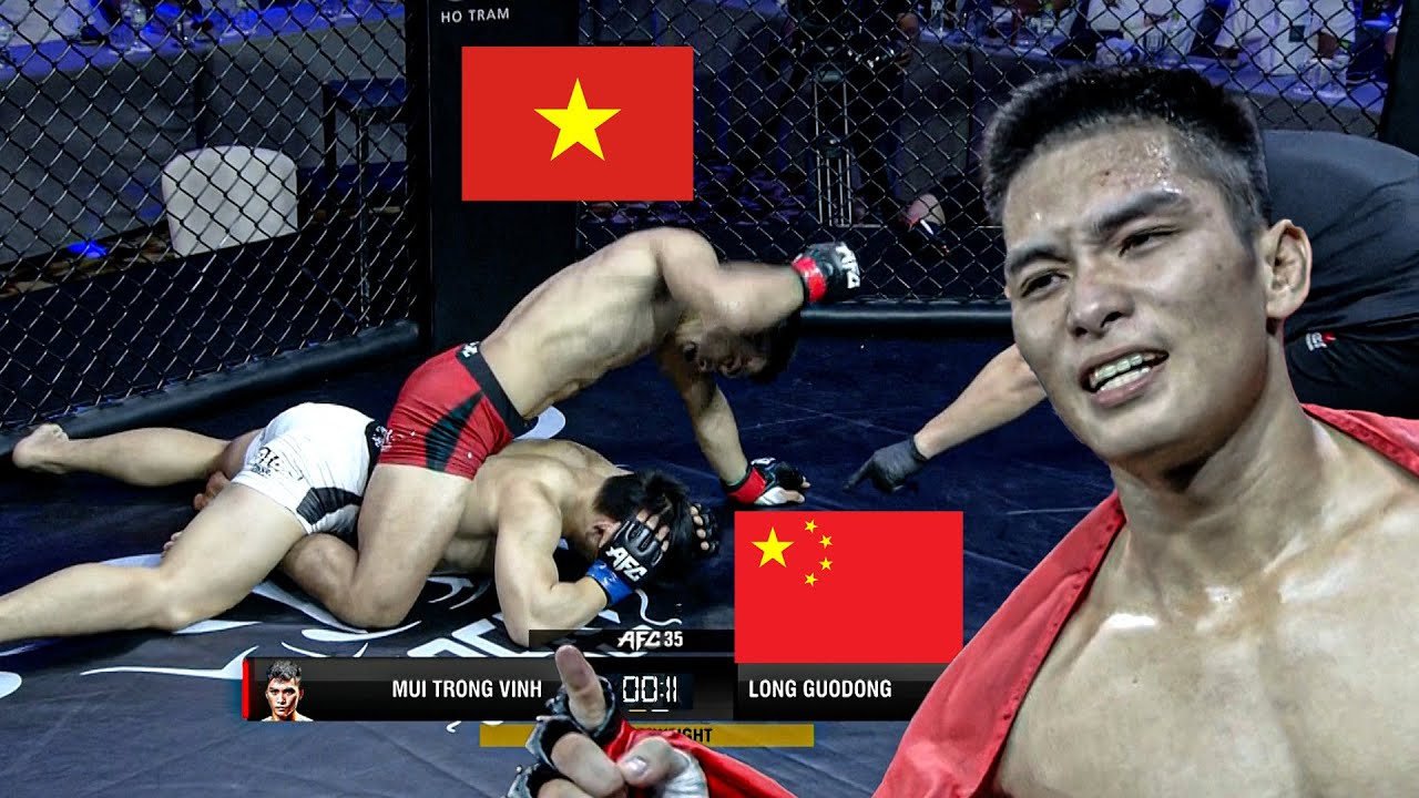 M&agrave;n đại chiến địa chấn tr&ecirc;n s&agrave;n đ&agrave;i MMA Ch&acirc;u &Aacute; của c&aacute;c tay đấm Việt Nam
