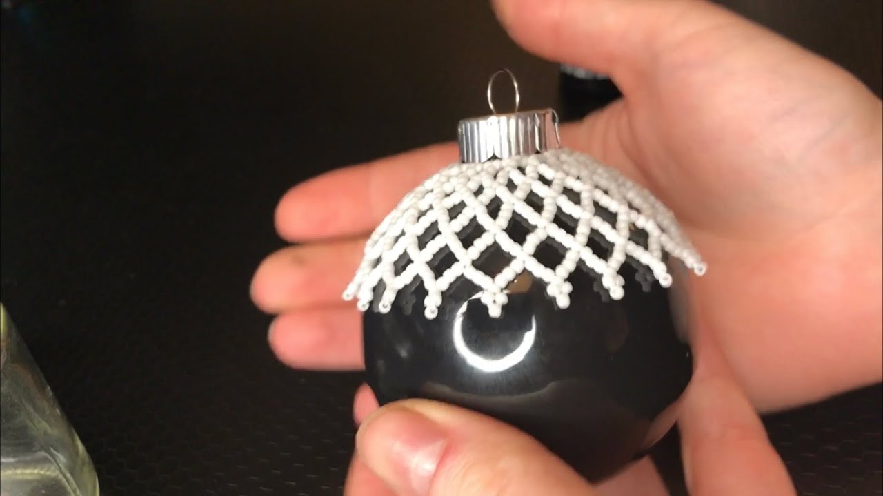 RBG Inspired Dissent Collar Beaded Ornament - Vertical Netting Pattern and Beginner Beading Tips