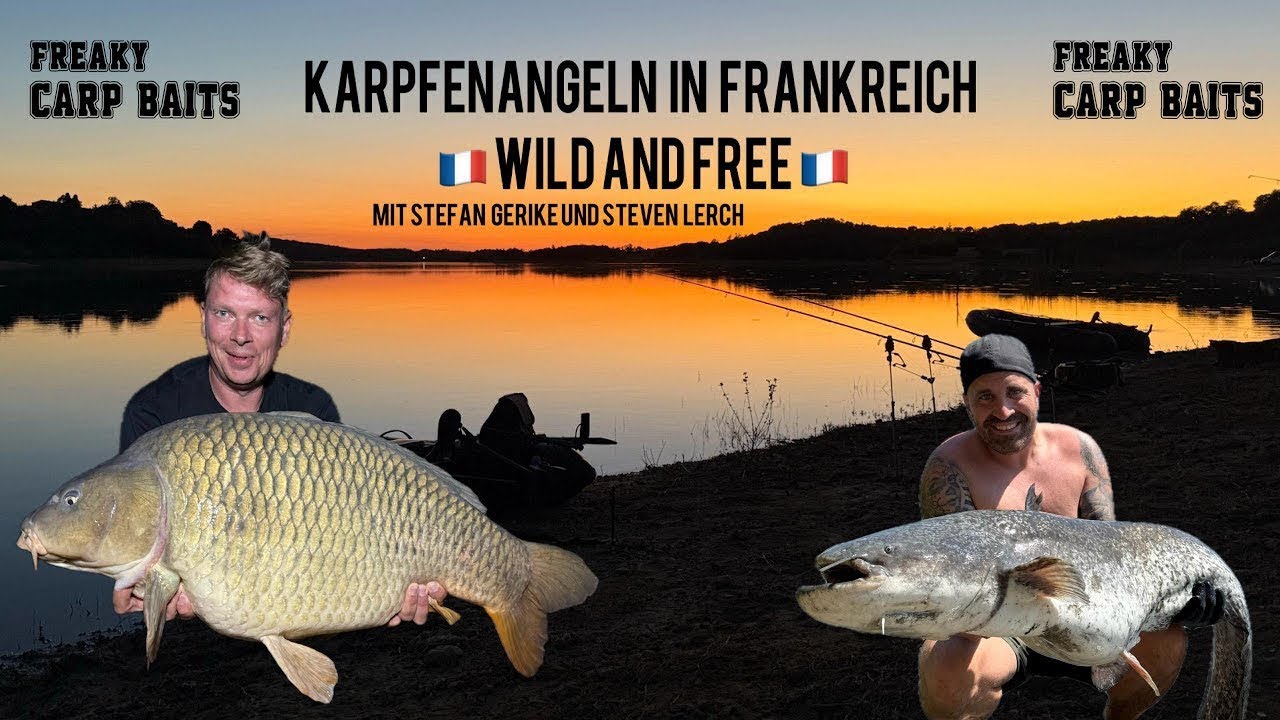 Karpfenangeln in Frankreich - Wild and Free