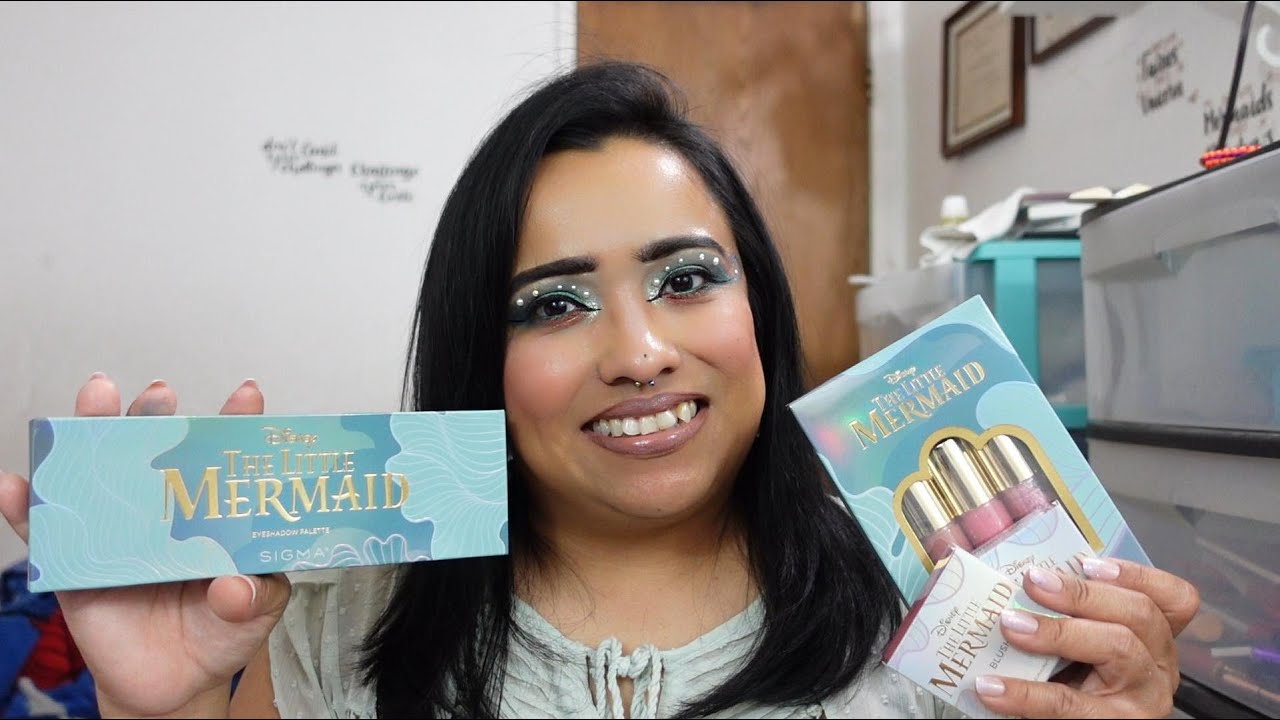 Sigma Beauty X Disney's The Little Mermaid Palette Review and Swatches