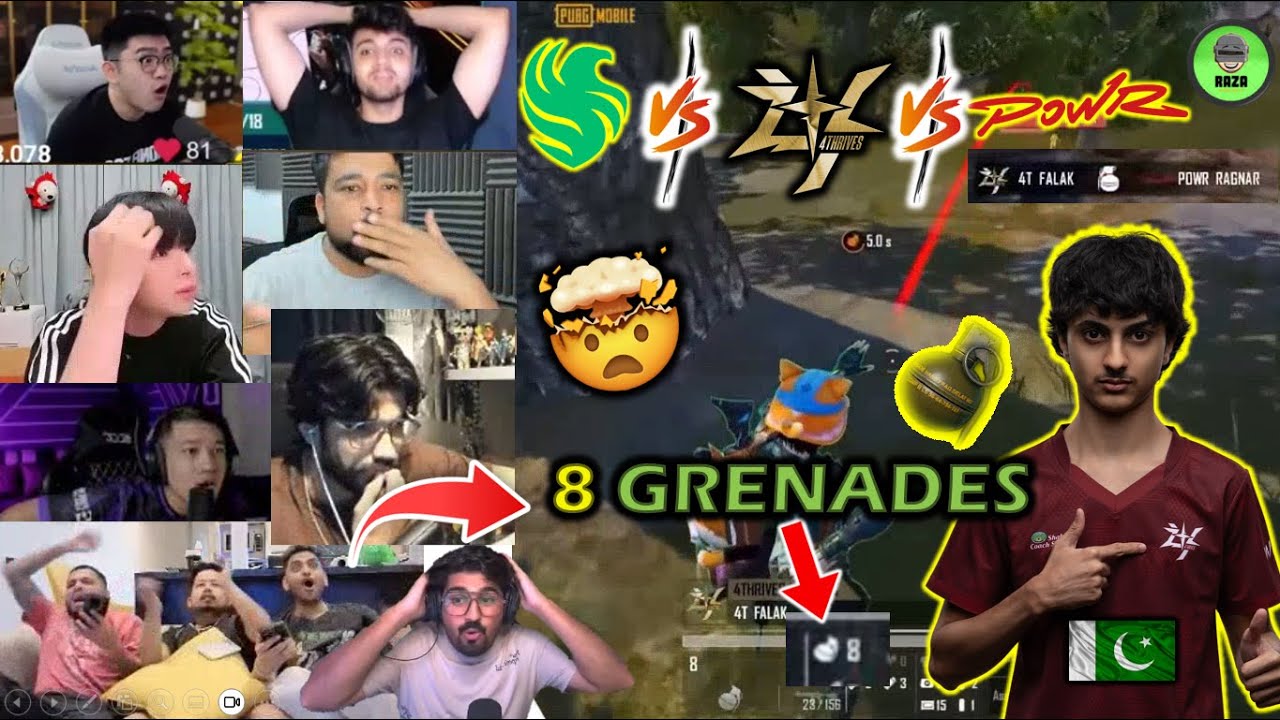 🔥PARABOY, SNAX, AMAN, CRYPTO, TEENWOLF CRAZY REACTION ON 4THRIVES PMWC DAY 1
