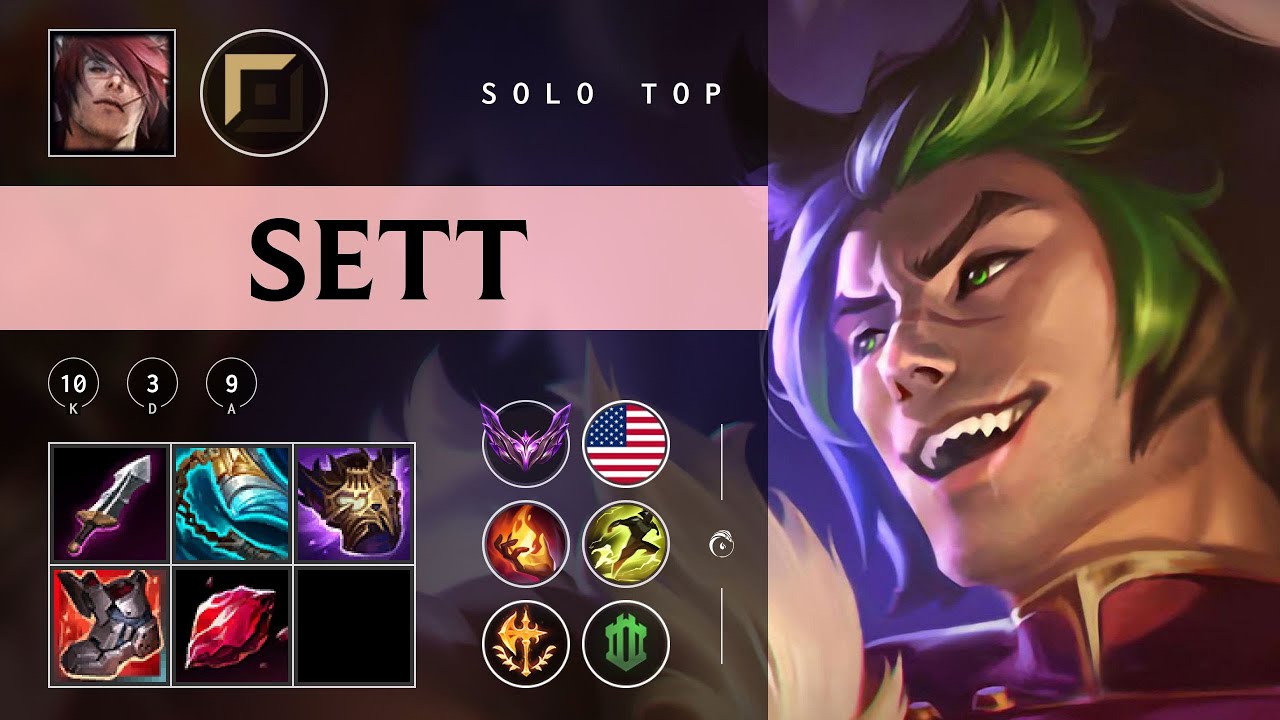 Sett Top vs Darius - NA Master Patch 25.24