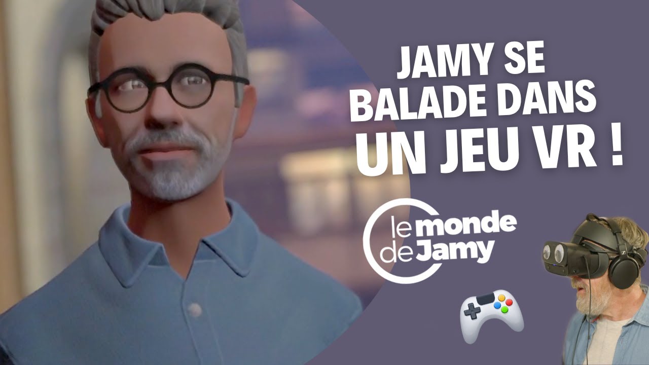 Jamy visite un monde virtuel 👾