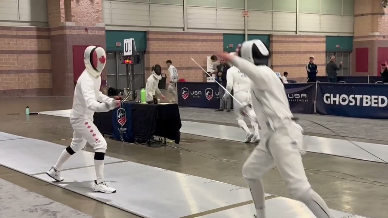 Nicholas Zhang (HARVARD) v Brian Chen (GFA) DE bout
