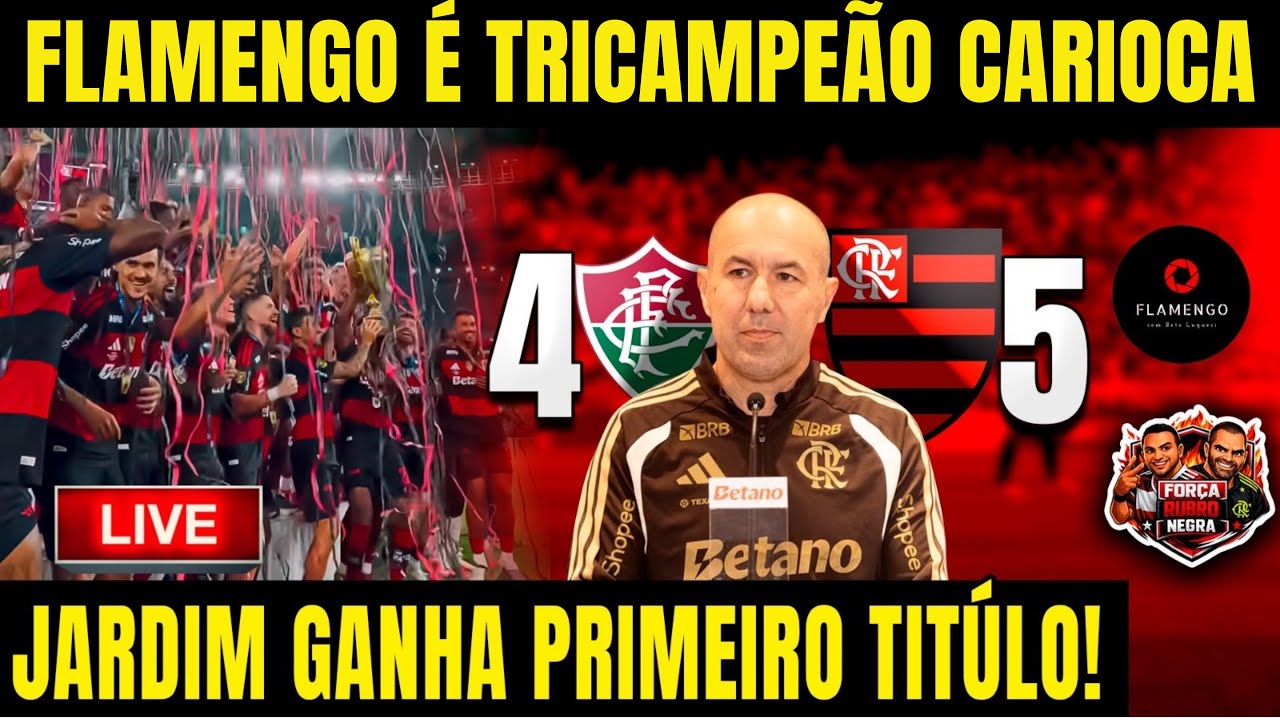 PÓS JOGO | FLAMENGO TRICAMPEÃO | MUDANÇAS FORAM IMPORTANTES| ROSSI FOI HERÓI