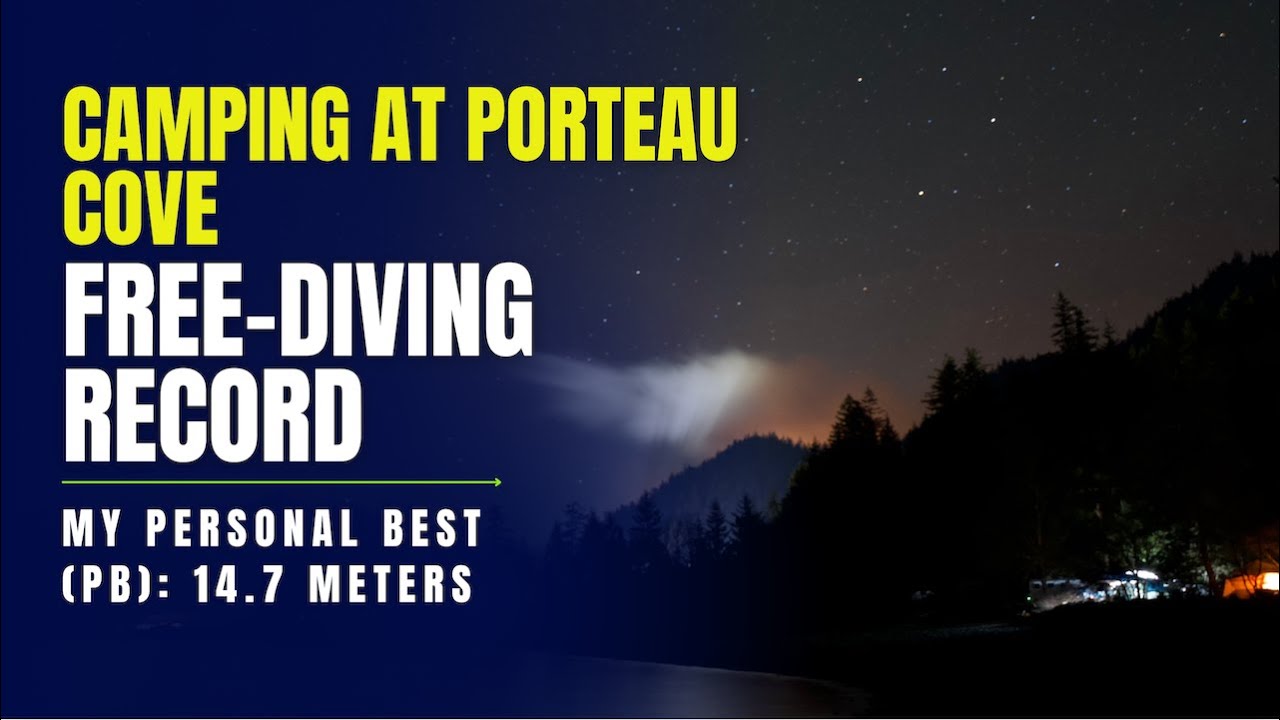 Chasing Depth: My 14.7m Freediving Milestone After Camping a Night Under the Stars 🌊🔥